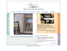 Tablet Screenshot of bayareabookartists.org